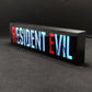 Luminária gamer RGB LED neon RESIDENT EVIL