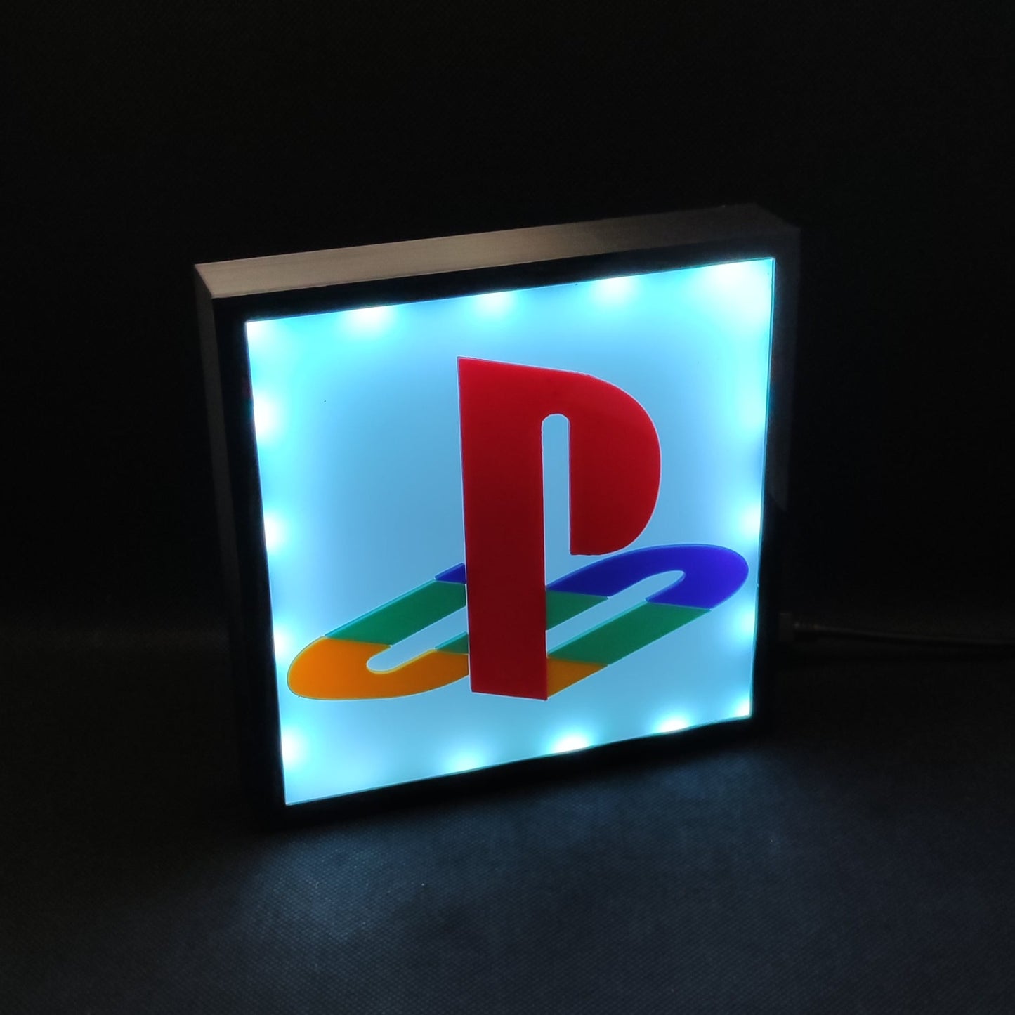 PLAYSTATION Retro Logo Led Lightbox Sign