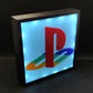 Luminária gamer RGB neon LED PLAYSTATION Lightbox