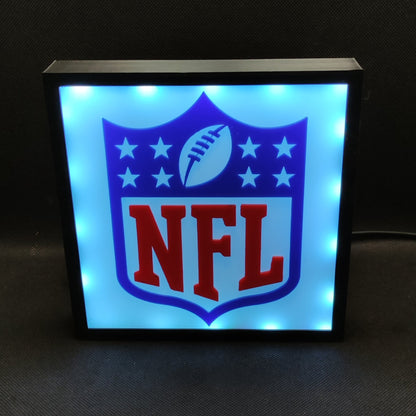 NFL National Football League Led Light Sign