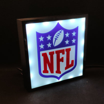 NFL National Football League Led Light Sign