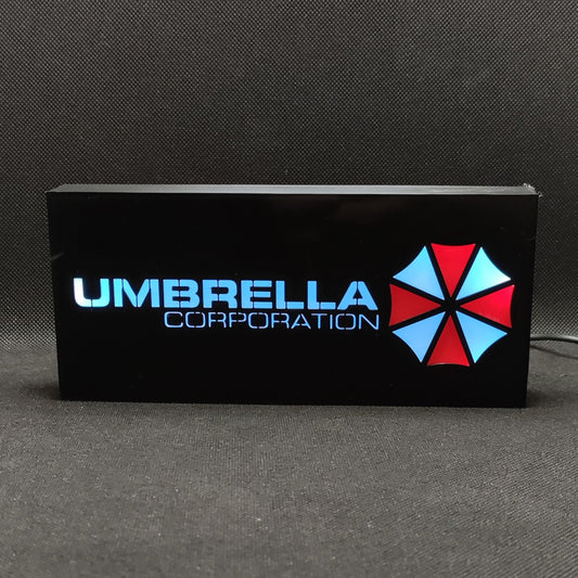 UMBRELLA CORP Neon-LED-Leuchtkasten RGB-Gamer-Lampe