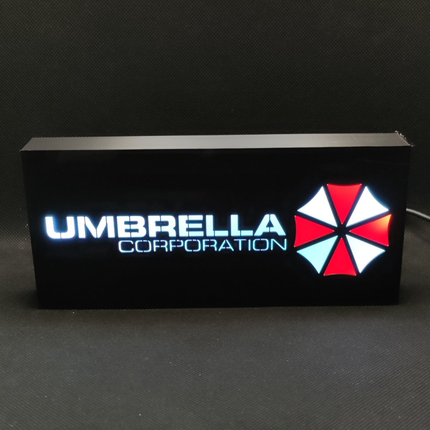 UMBRELLA CORP Neon-LED-Leuchtkasten RGB-Gamer-Lampe