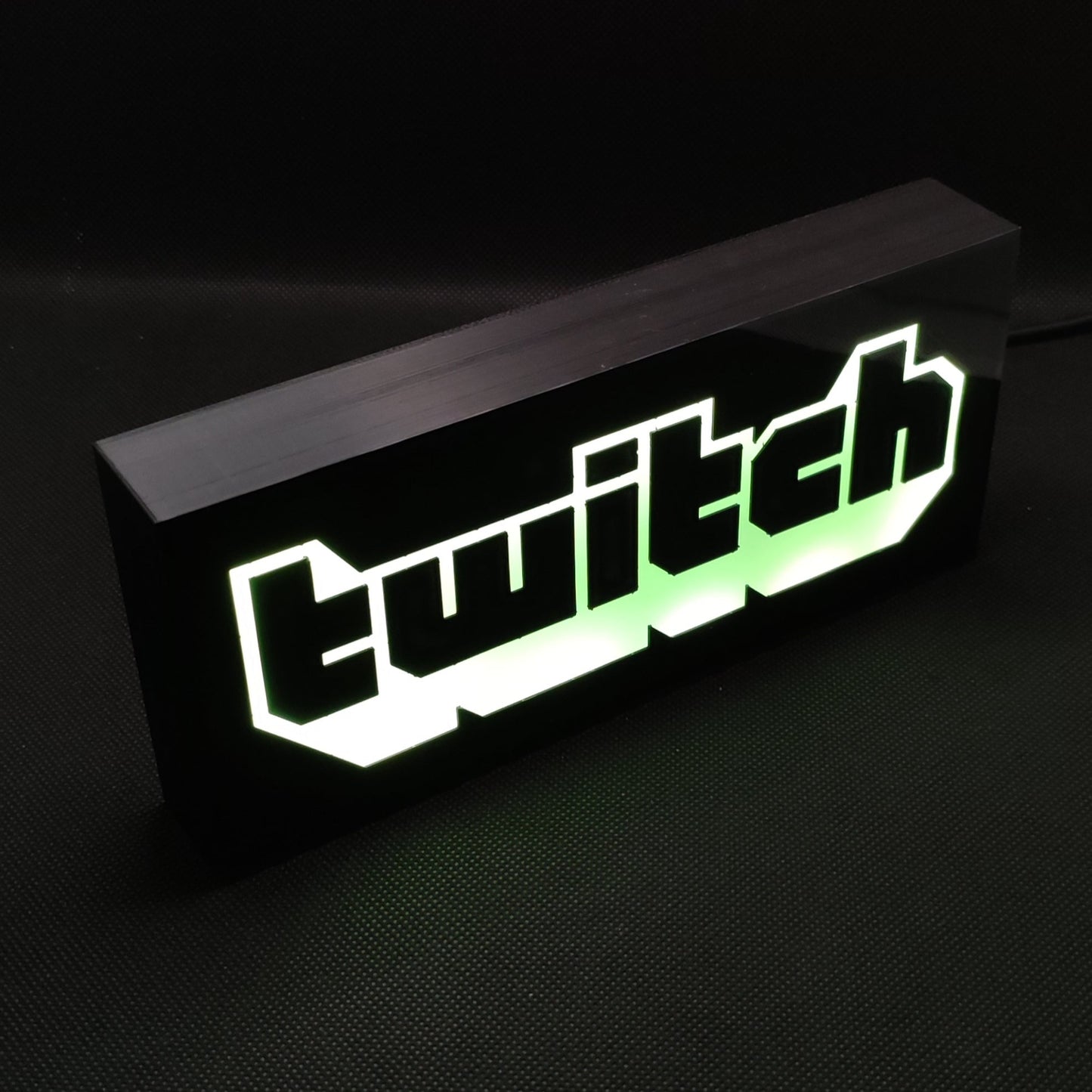 TWITCH Logo Led Light Sign