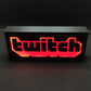 TWITCH Logo Led Lightbox Sign