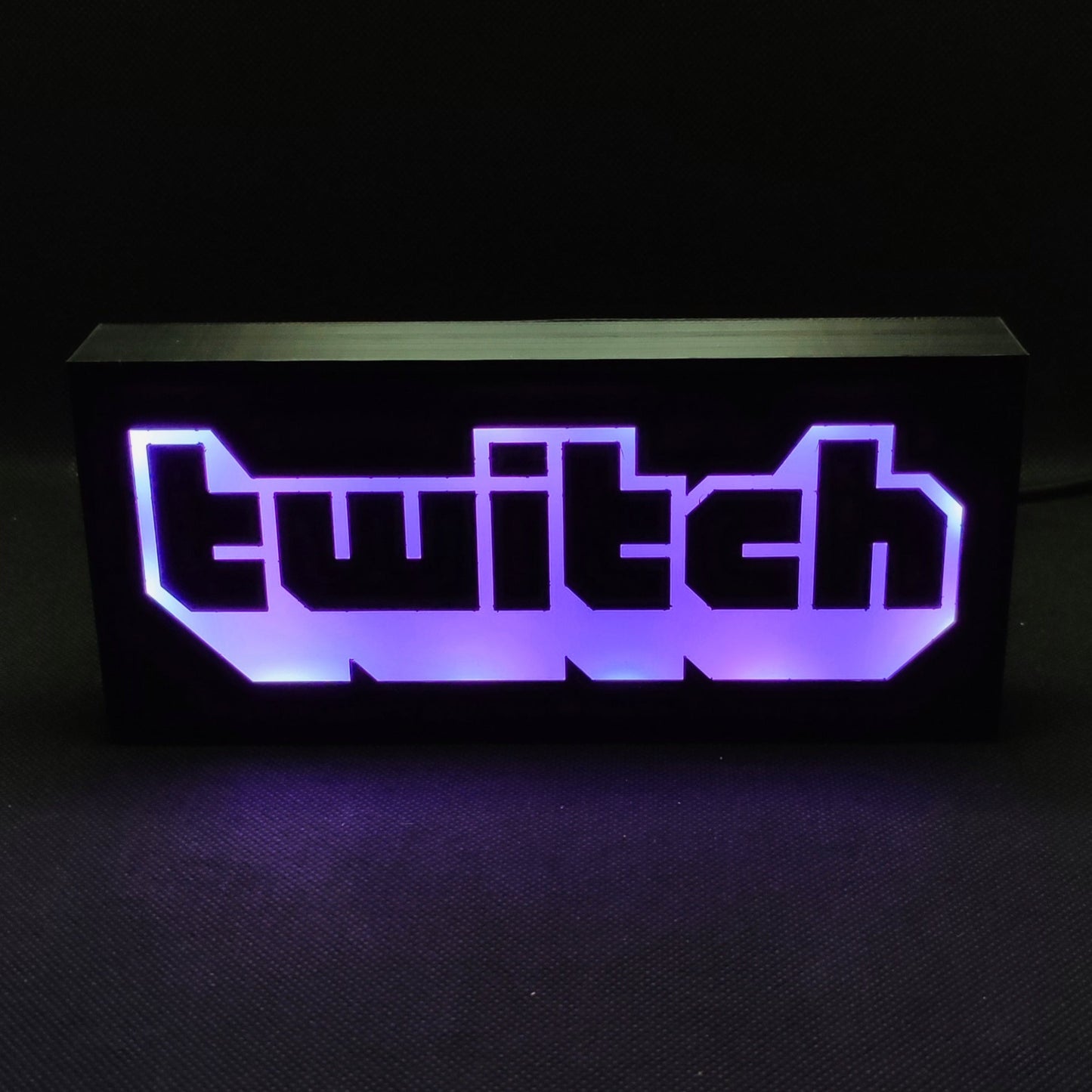 TWITCH Logo Led Light Sign