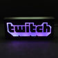 TWITCH Logo Led Lightbox Sign