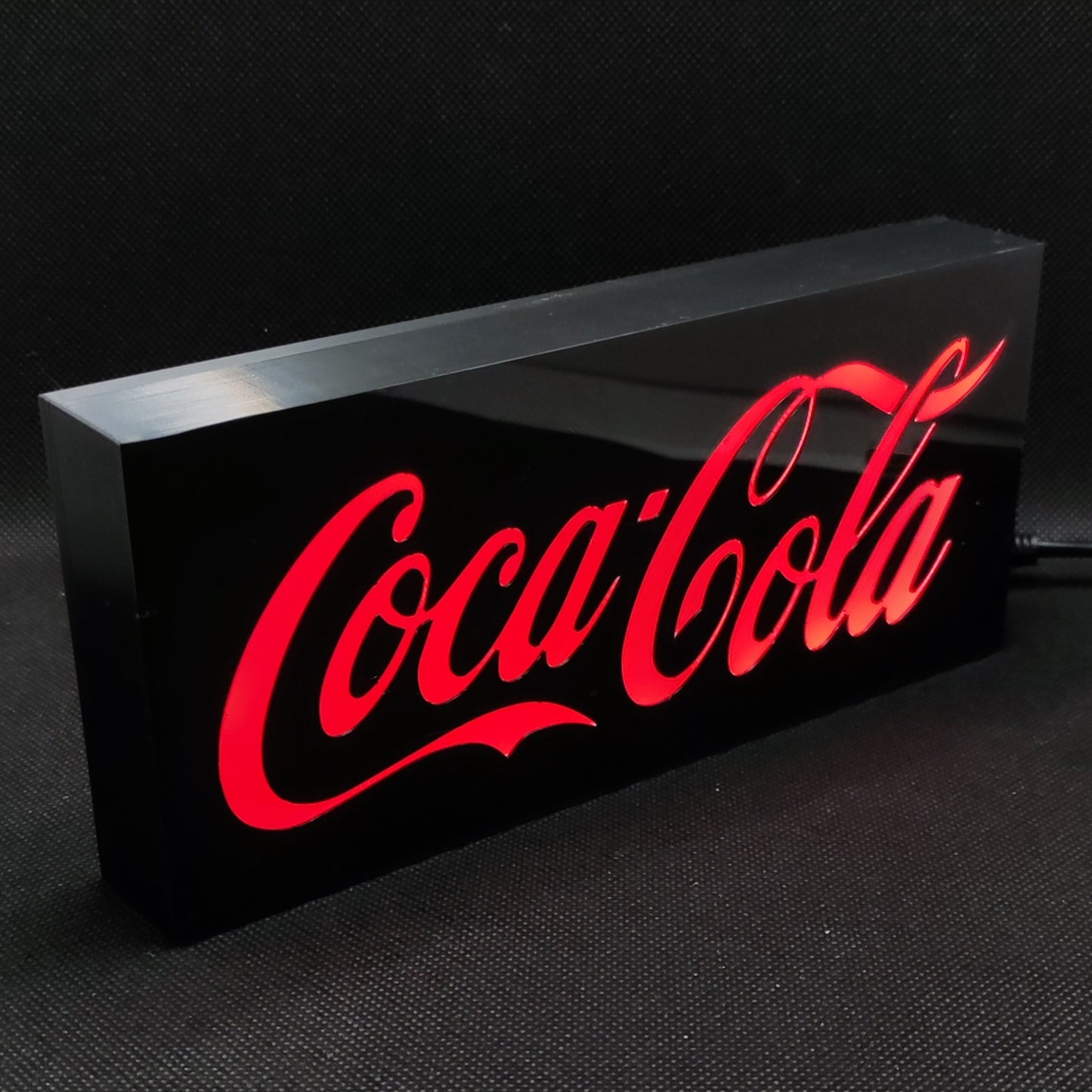 Caixa de luz LED Coca-Cola