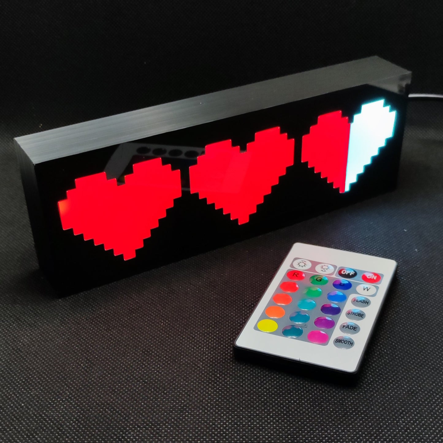 Life Heart Gaming Bar LED Light Sign