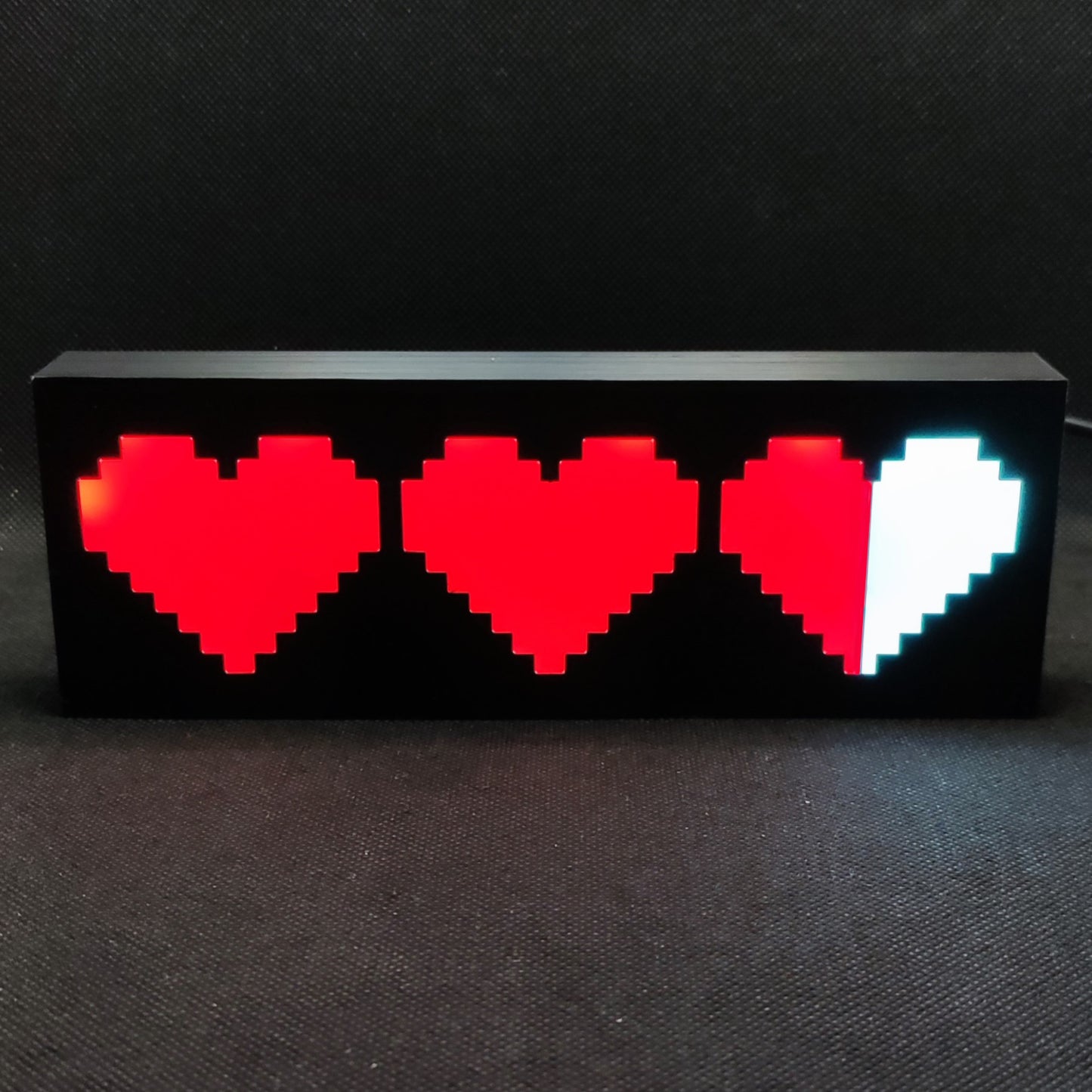 Life Heart Gaming Bar LED Light Sign