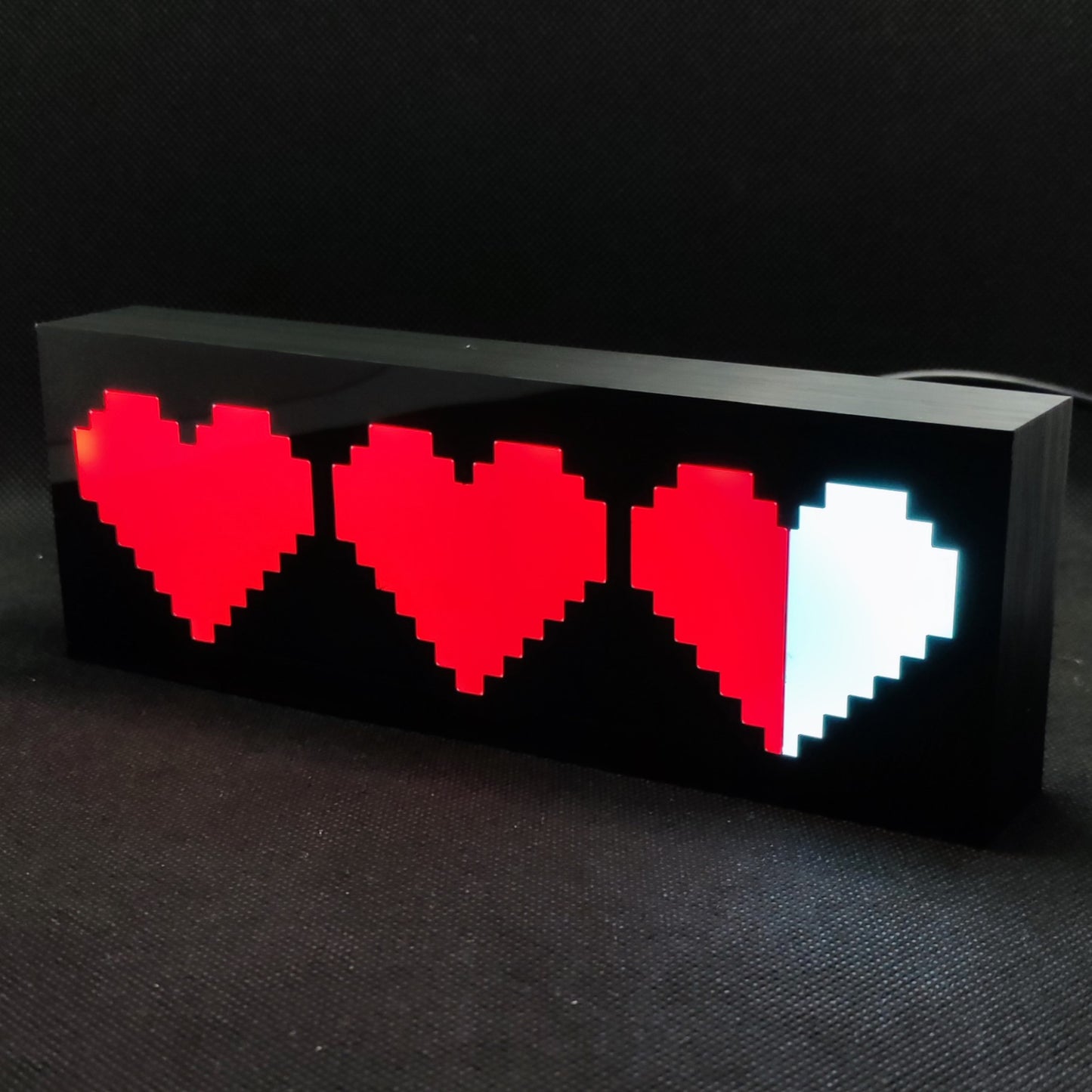 Life Heart Gaming Bar LED Light Sign