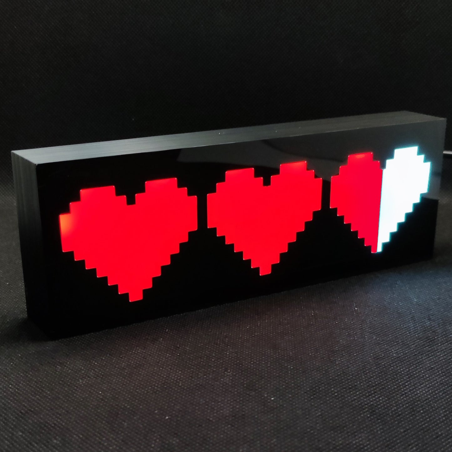 Life Heart Gaming Bar LED Light Sign