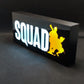 Placa de caixa de luz LED para jogo de combate militar SQUAD