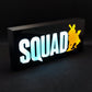 Placa de caixa de luz LED para jogo de combate militar SQUAD