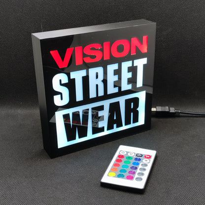 Vision Street Wear Led Light Sign