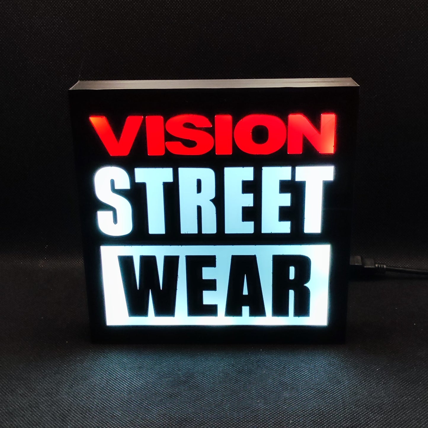 Vision Street Wear Led Light Sign