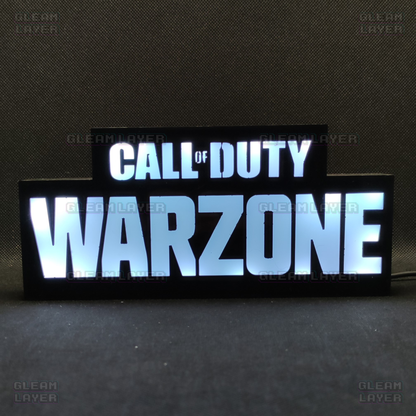 CALL of DUTY WARZONE Led Gaming Light Sign