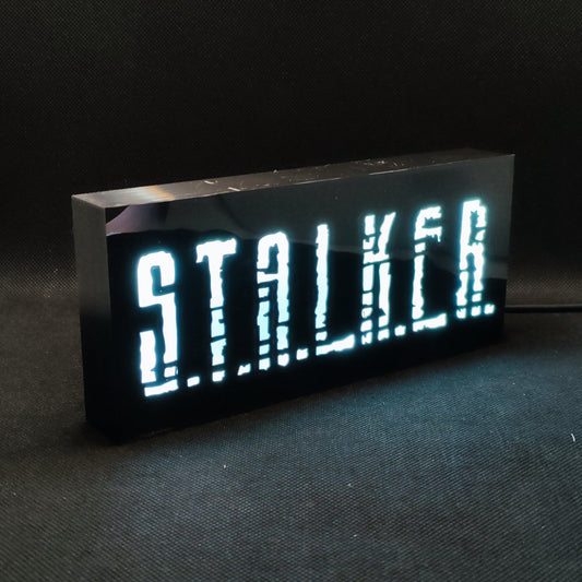 STALKER Led Lightbox Sign RGB Gamer Lamp