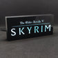 SKYRYM The Elder Scrolls V Led Lightbox Sign RGB Lâmpada Gamer