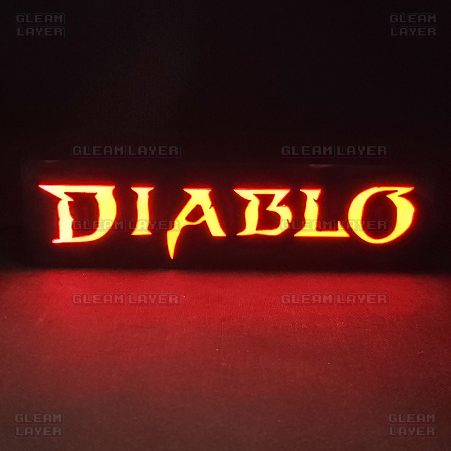 DIABLO Led Gaming Light Sign