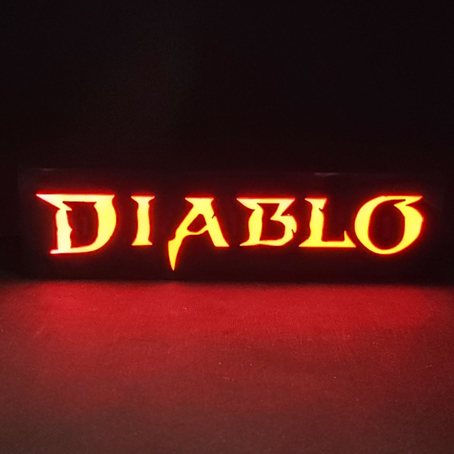 DIABLO Neon Led Lightbox RGB Gamer Lamp