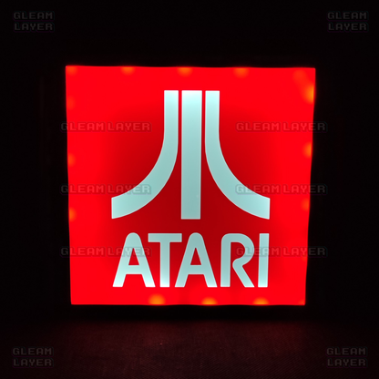 Atari Logo Led Gaming Light Sign