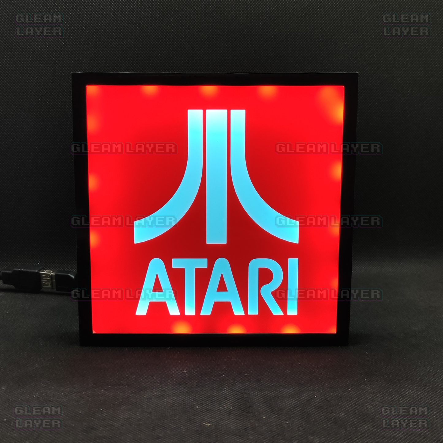 Atari Logo Led Gaming Light Sign