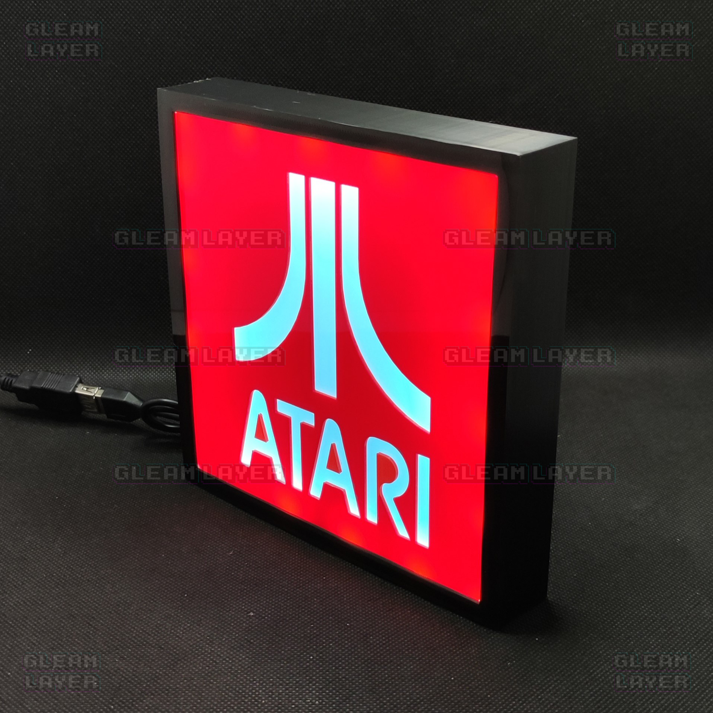 Atari Logo Led Gaming Light Sign