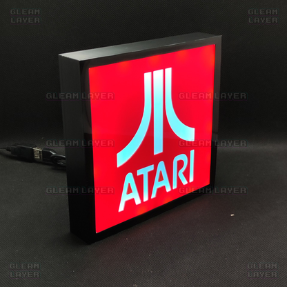 Atari Logo Led Gaming Light Sign