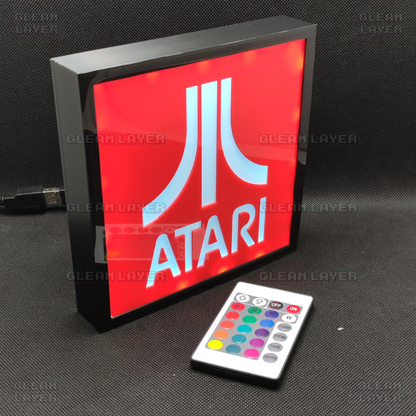 Atari Logo Led Gaming Light Sign