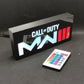 Placa de caixa de luz LED CALL of DUTY Modern Warfare 3