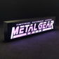 Metal Gear Solid Led Lightbox Sign