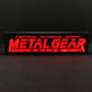 Metal Gear Solid Neon Led Lightbox RGB Lâmpada Gamer