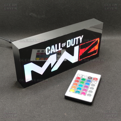 CALL of DUTY MW3 ZOMBIE Led Gaming Light Sign