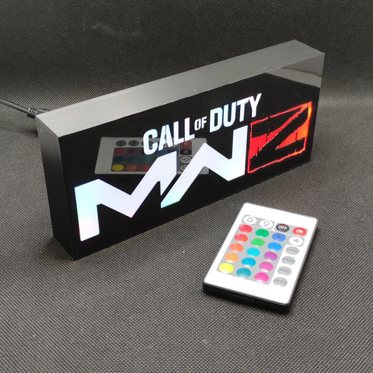 CALL of DUTY Modern Warfare 3 LED-Leuchtkastenschild