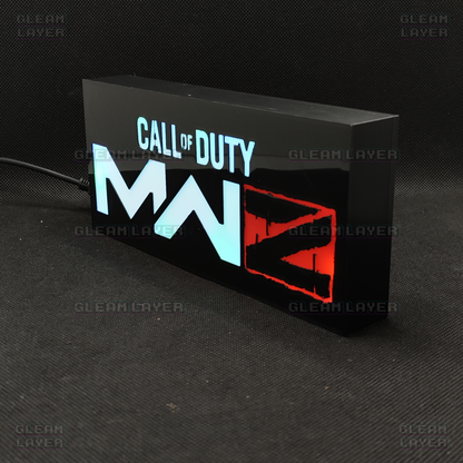 CALL of DUTY MW3 ZOMBIE Led Gaming Light Sign