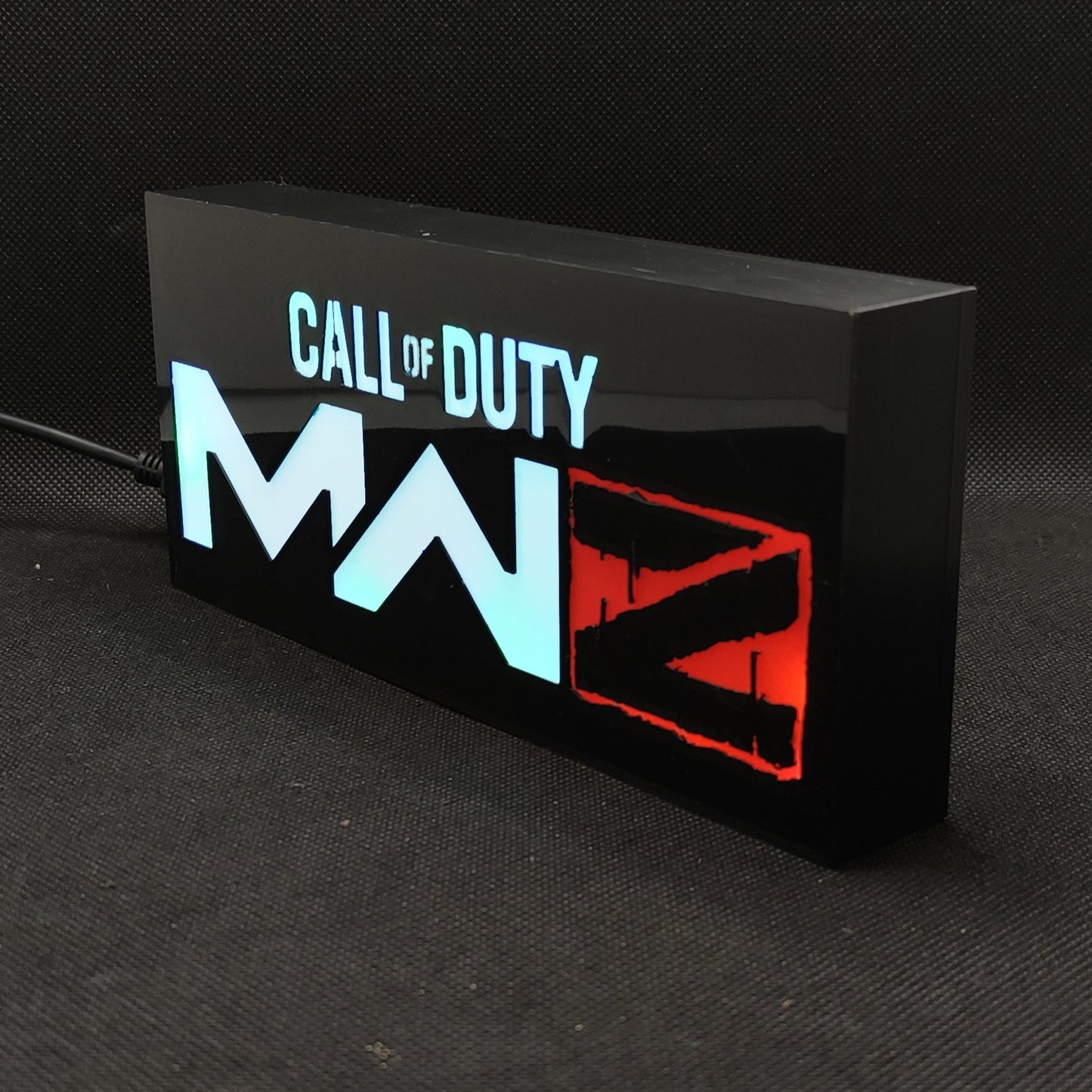 CALL of DUTY MW3 ZOMBIE Led Lightbox Sign