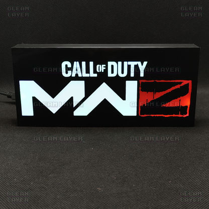 CALL of DUTY MW3 ZOMBIE Led Gaming Light Sign