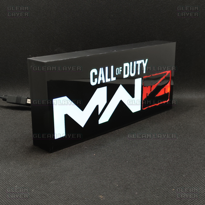 CALL of DUTY MW3 ZOMBIE Led Gaming Light Sign