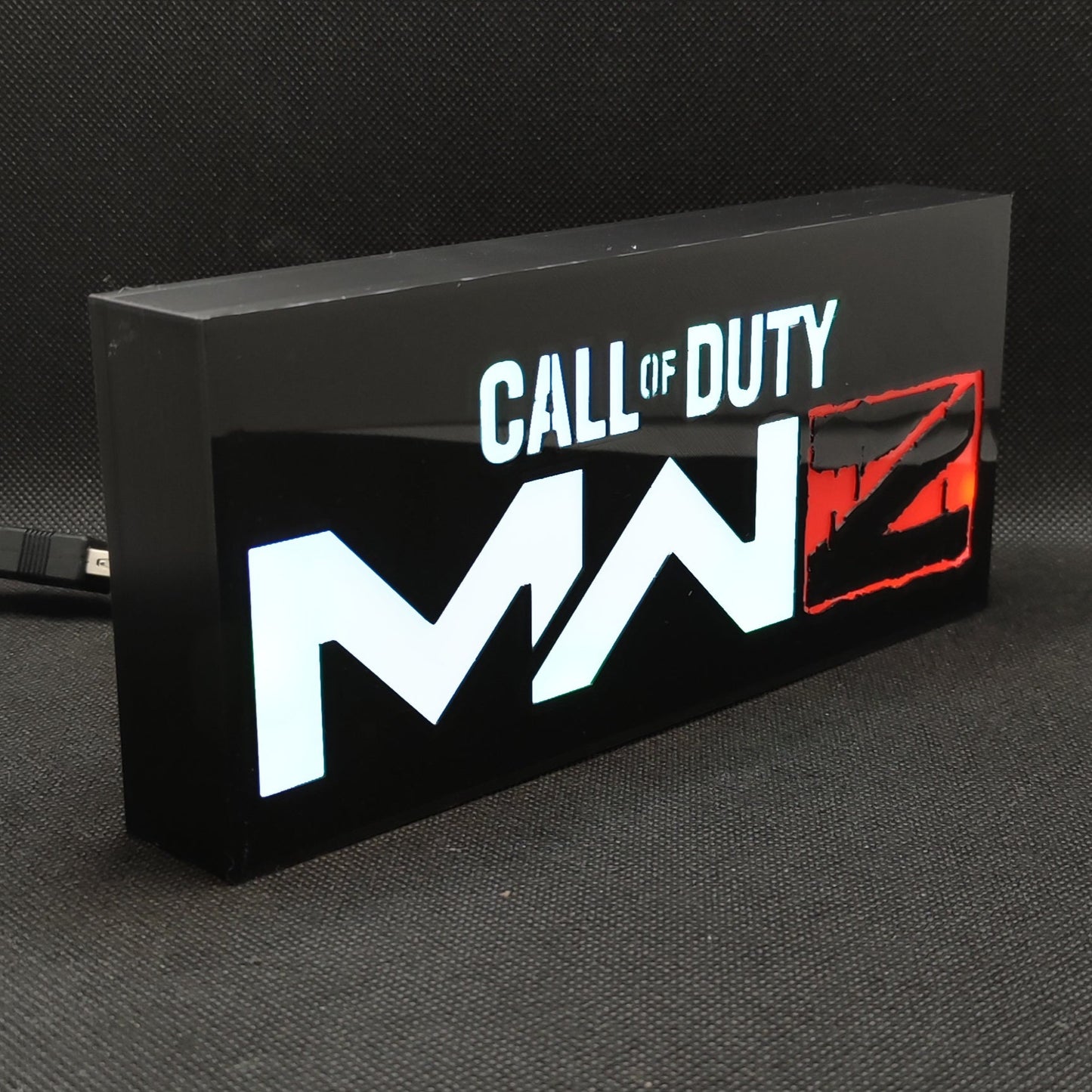 CALL of DUTY Modern Warfare 3 LED-Leuchtkastenschild