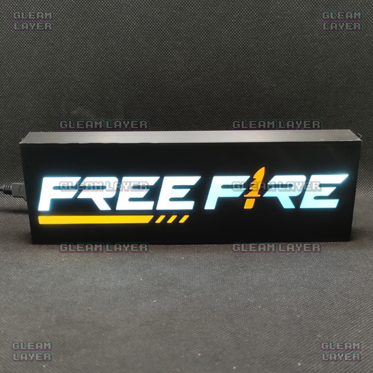 FREE FIRE Led Gaming Light Sign