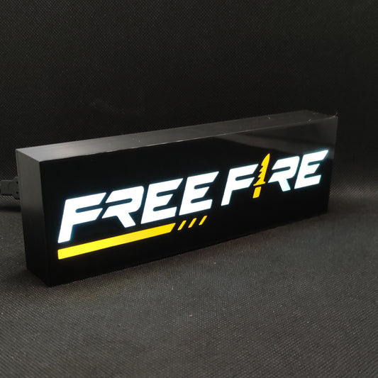 FREE FIRE LED-Leuchtkastenschild