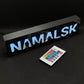 NAMALSK Survivor Neon Led Lightbox RGB Lâmpada Gamer