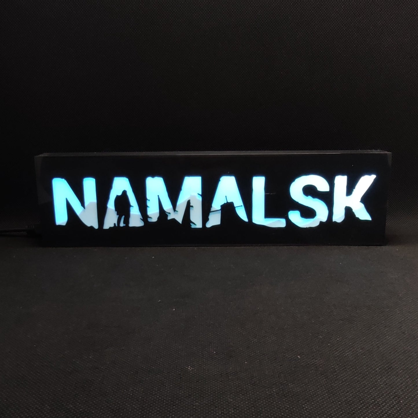 NAMALSK Survivor Led Lightbox RGB Sign