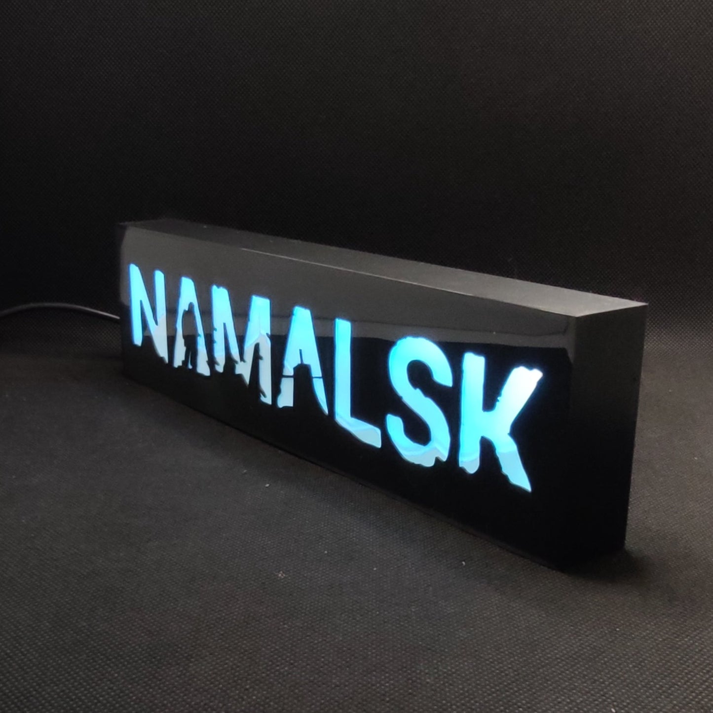 NAMALSK Survivor Led Lightbox RGB Sign