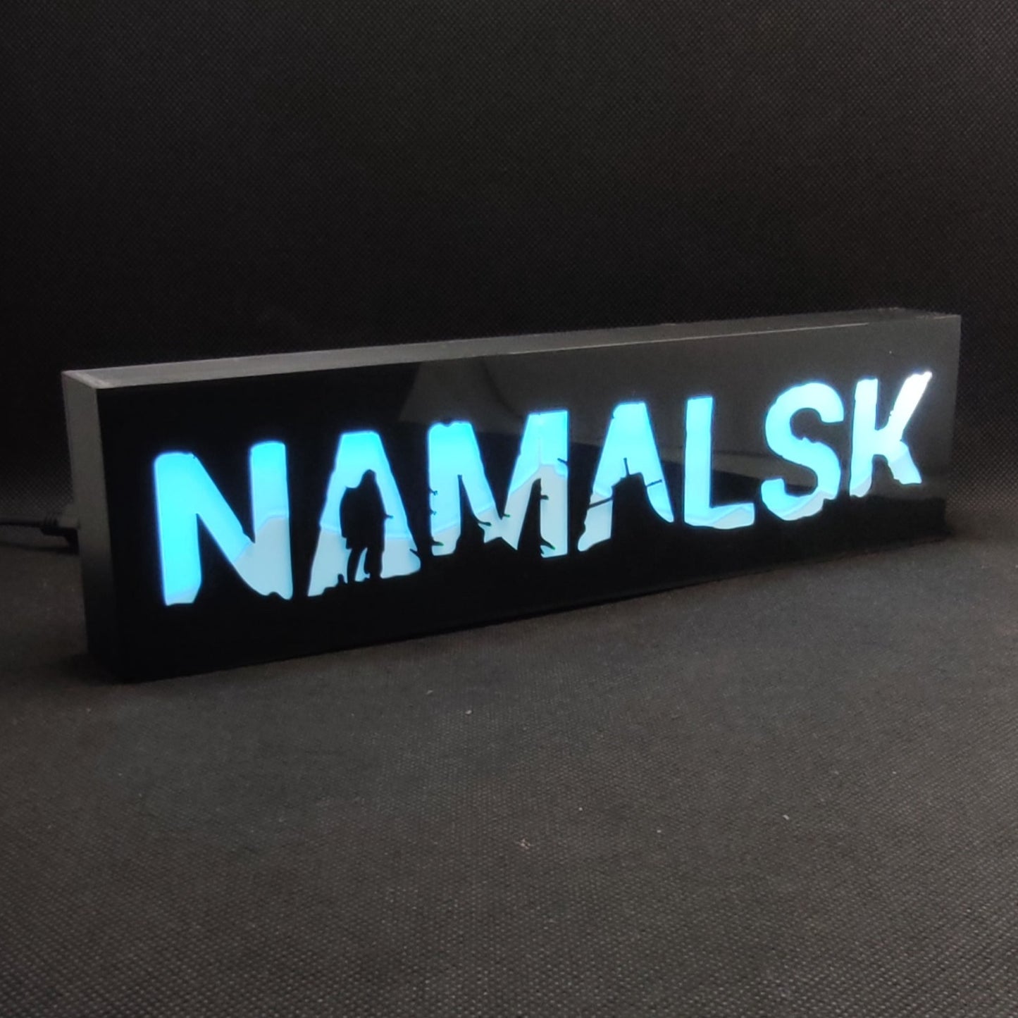 NAMALSK Survivor Led Lightbox RGB Sign