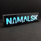 NAMALSK Survivor Neon Led Lightbox RGB Lâmpada Gamer