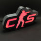 CS 2 Counter Strike Neon Led Lightbox RGB Gamer Lamp