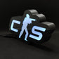 CS 2 Counter Strike Neon Led Lightbox RGB Gamer Lamp