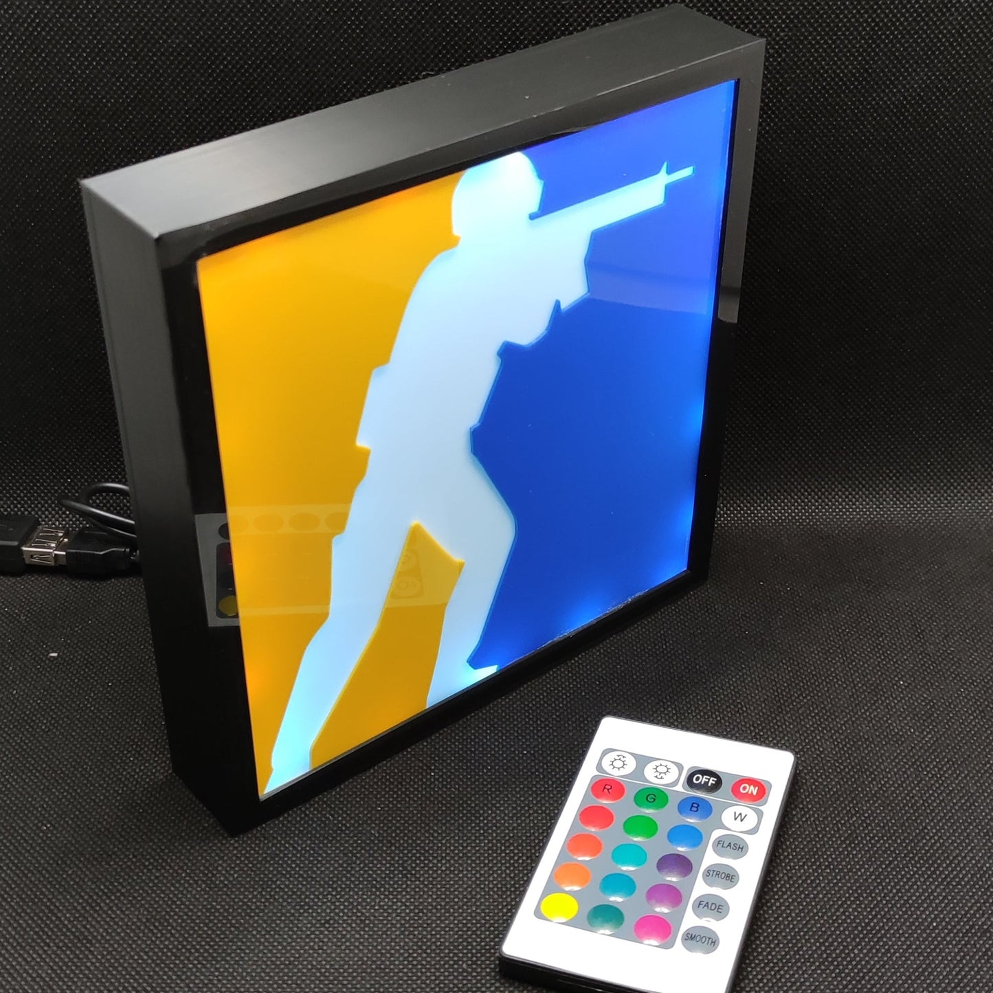 PLAYSTATION Neon Led Lightbox RGB Gamer Lampe